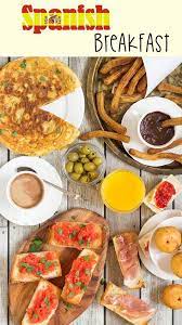 A Look At The Traditional Spanish Breakfast Featuring The Famous Spanish Potato Omelette Spanish Breakfast Spanish Breakfast Recipes Breakfast Around The World