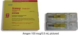 Erythropoietin interacts with progenitor stem cells to increase red cell production. Darbepoetin Aranesp Top 300 Pharmacy Drug Cards