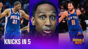 Stephen A. Smith Uses 'Desperate Times' as Excuse for Suggesting  Countermeasures Against Joel Embiid