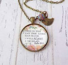 I Will Rejoice Necklace Or Key Chain Christian Jewelry Etsy Christian Jewelry Bible Study Gifts Christian Jewelry Necklaces