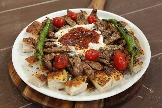 Kebab with Yogurt