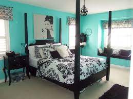 Looking For Some Cool Diy Room Decor Ideas In Say The Color Turquoise You Have Found Them We Love A Elegant Girls Bedroom Girl Bedroom Decor Black Bed Frame