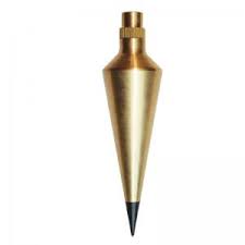 Adjust with a plumb line so as to make vertical examine thoroughly and in great depth 24oz Brass Plumb Bob