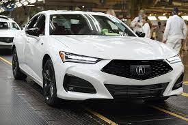 2021 acura tlx sports sedan starts production acura tlx sports sedan acura