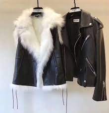 Saint Laurent Leather Jacket Fur Chanel Hermes Gucci Santlaurent Alexandermcqueen Valentino Christiand Leather Jacket Fashion Dolce And Gabbana