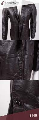 Yves Saint Laurent Vintage Men S Leather Jacket 36 Leather Jacket Men S Leather Jacket Yves Saint Laurent Vintage