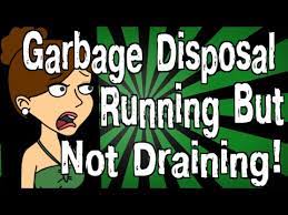 Why won't my garbage disposal drain. My Garbage Disposal Is Running But Not Draining Youtube