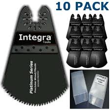 Details About 10pc Oscillating Multi Tool Circular Blade Set Fits Aeg 12v Hyper Tough