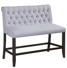 You could discovered one other counter height benches higher design ideas. Palmer Counter Height Bench W Back By Crown Mark Furniture Furniturepick