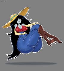 Rule 34 - 1girls Adventure Time Alternate Breast Size Alternate Version  Available Big Ass Black Hair Cartoon Network Female Female Only Flavorcream  Hat Long Hair Looking At Viewer Marceline Marceline Abadeer Marceline