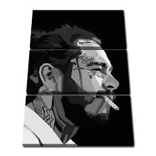 Using these type of designs does not mean you only see the world in black and white. Rapper Juice Wrld B W Print Painting Picture Wall Art Canvas Home Decor Home Decor Home Garden