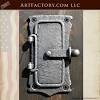 Add a rustic accent on your door or gate. 1