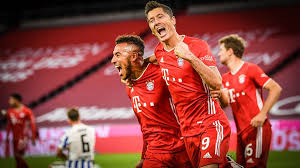 September könnte offenbar verlegt werden. Irres Torfestival Viererpacker Lewandowski Rettet Fc Bayern Last Minute Sieg Gegen Hertha Sportbuzzer De