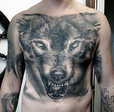 60 Great Tattoos For Men Masculine Design Ideas Tattoos Black And Grey Tattoos Wolf Tattoos