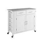 This monarch kitchen island from ensures you won't have to sacrifice style for storage. Home Styles Monarch Antiqued Kitchen Island Bed Bath Beyond