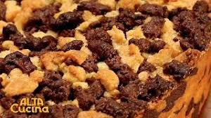 Unite in una ciotola zucchero e ricotta, lavorate bene il composto e versatelo sopra la base sbriciolata. Sbriciolata Bicolore Alla Ricotta E Nutella Ricetta Semplice By Al Ta Cucina Youtube