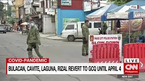 Baguio house committee approves bghmc bed expansion to 1,500 april 05, 2021. Cnn Philippines Bulacan Cavite Laguna Rizal Revert To Gcq Until April 4 Facebook