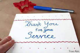 This is the way you can communicate your support and thanks to the troops. Christmas Cookie Cutter Cards For Soldiers True Aim