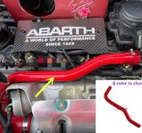 Manguera de silicona para tratamiento de ventilación de aceite, 1 unidad,  para Fiat Abarth 595 500 695 / Alfa Romeo MiTo /Grande Punto Abarth,  entrada ...