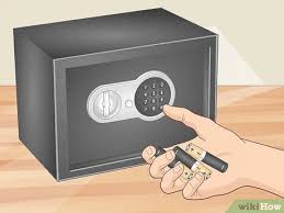 Lower cost electronic safes may not warn you that the battery is running low and the first you may know is when the safe won't open. 3 Simple Ways To Open A Digital Safe Without A Key Wikihow