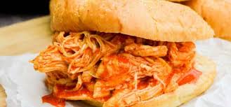 You can top a buffalo chicken sandwich off with your choice of favorite condiments. Shredded Buffalo Chicken Sandwich The Diary Of A Real Housewife