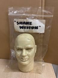 Shane Weston from Joe 90 Solid Replica Puppet head Gerry Anderson