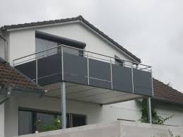 Gelander Mit Glas Und Blech Gelander Balkon Balkon Glas Glasgelander Balkon