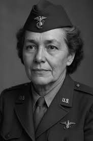 WWII nurse writes names of wounded soldiers
