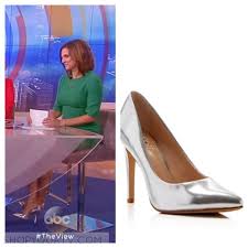 God used a hot dumpster fire to wake paula faris up to her true calling. The View May 2016 Paula S Silver Pointed Toe Pumps Shop Your Tv Pointed Toe Pumps Pumps Pointed Toe