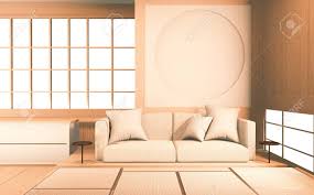 Japanese style interior inspired by zen. Interior Mock Up Japan Room Design Japanese Style And The White Stock Photo Picture And Royalty Free Image Image 141743866