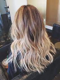 The hair is slightly wavy. My Blonde Light Brown Ombr Hair With Beach Waves Instagram Katiekrause Tumblr Thedaysofkate Hair Styles Light Brown Ombre Hair Long Hair Styles