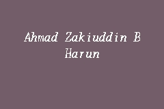 افضل 10 افلام للفنان احمد زكى best 10 movies by ahmed zaki الراقصة والطبال زوجة رجل مهم البيه البواب اربعة فى. Ahmad Zakiuddin B Harun Lawyer In Alor Setar