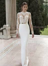 Fill your cart with color today! 145 72 Trumpet Mermaid Scoop Neck Sweep Train Tulle Lace Jersey Wedding Dress With Bow S 0025088674 Braut Kleider Hochzeit Hochzeitskleid