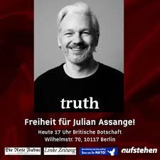 Julian assange is a dick. Die Rote Fahne On Twitter Freiheit Fur Julian Assange Heute 17 Uhr Britische Botschaft Wilhelmstr 70 10117 Berlin Aufstehen Friedensbewegung Assange Freeassange Https T Co Sqfjln71nf