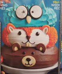 Animal Layer Cake Animal Cakes Cute Cakes Cake