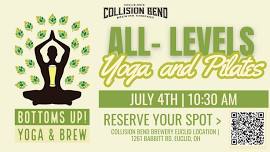 Bottoms Up Yoga and Brew