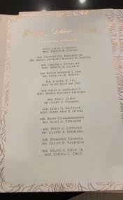 Have the entourage page designed to coordinate with main invitation page. After Going Viral For List Of Wedding Sponsors Richard And Sarah Marry In Simple Ceremony Rachwed