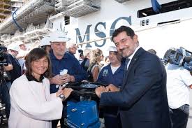Msc seaview christening #msc #msccruises #msccruise #mscyachtclub #mscseaview #mscdivina #mscfantasia #mscgrandiosa #mscmagnifica #mscmusica #mscdivina #mscfantasia #mscsinfonia. Msc Cruises Und Fincantieri Feiern Das Aufschwimmen Der Msc Seaview Stiegers Kreuzfahrten Tipps