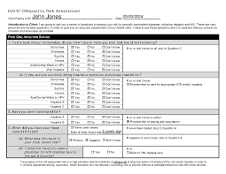 Image result for HIV Risk Screening Questions