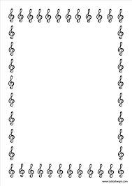 Cornice Musicale Free Printable Stationery Notes Stationery Music Notes