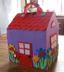 Little Felt House Felt House Felt Doll House Fabric Doll House