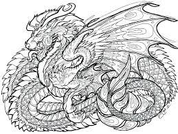 Most dragons have wings and therefore can fly. Dragon Coloring Pages For Boys Hard Novocom Top