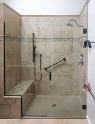 You can buy safety bars that will reach from one stud to another. 9 Shower Grab Bar Ideas Shower Grab Bar Grab Bars Bathroom Design