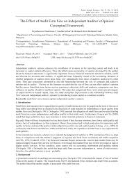 Baker tilly monteiroheng or baker tilly malaysia. Pdf The Effect Of Audit Firm Size On Independent Auditor S Opinion Conceptual Framework