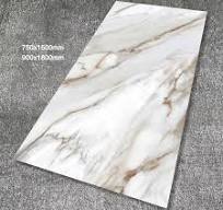 Italy White Calacatta Gold Sintered Stone Porcelain Luxury Glazed Large  Format Big Wall Floor Rock Plate Marble Slab Tiles