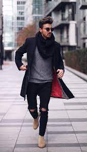 5 Men Fashion Tips To Master That Bohemian Style You Desire So Much Winter Outfits Men Mens Winter Fashion Mens Fashion Edgy