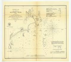 Preliminary Chart Of The Mouth Of Kennebec River Maine Print
