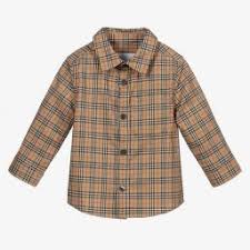 Burberry Baby Boys Owen Check Shirt Childrensalon