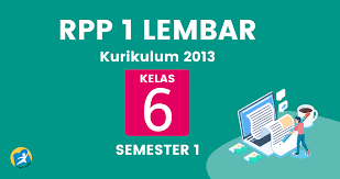 Penetapan alokasi waktu dibutuhkan agar seluruh kompetensi. Rpp 1 Lembar Kelas 6 Semester 1 Revisi 2020 2021 Katulis
