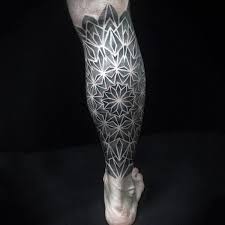 Top 63 Blackwork Tattoo Ideas 2020 Inspiration Guide Geometric Sleeve Tattoo Geometric Tattoo Geometric Tattoo Leg